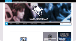 Desktop Screenshot of haloaustralia.com